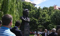 Открытие памятника Пушкину (Фото: Лорета Вашкова, Чешское радио - Радио Прага)