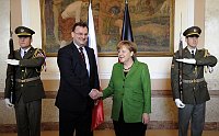 Петр Нечас и Ангела Меркель (Фото: ЧТК)