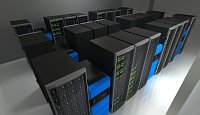Визуализация остравского суперкомпьютера