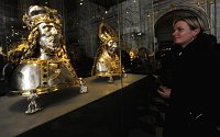 Серебряный реликварий - бюст св. Вацлава (Фото: ЧТК)