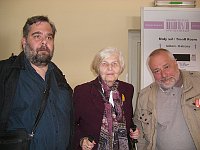 Михал Рыбка, Алена Моравкова и Владимир Кантор (Фото: Лорета Вашкова, Чешское радио)
