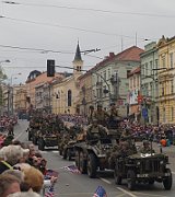Convoy of Liberty в городе Пльзень, май 2015 г. (Фото: Милош Турек, Чешское радио - Радио ПРага)