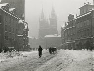 Ян Лаушманн: Староместская площадь, 1929 г. (Источник: коллекция Шойфлер)