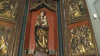 Резной алтарь из костела Рождения Девы Марии в Велгартицах