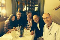 Слева: Anna Friel, Espen Klouman Hoiner, Per Olav Soerensen, John Christian Rosenlund, Philip Torrens (Фото: Facebook Sirena film)