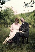 Эдвард Бенеш с супругой Ганой в 1921 г. (Фото: Йозеф Йиндржих Шехтл, Wikimedia Commons, License CC BY-SA 3.0)