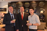 Александр Белов, Алеш Брикс, Азамат Балтаев (Фото: пресс-сервис Чешского монетного двора)